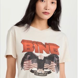 Anine Bing Vintage Eagle Tee